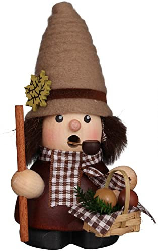 Christian Ulbricht Räuchermännchen Pilzsammler Natur - 12 cm