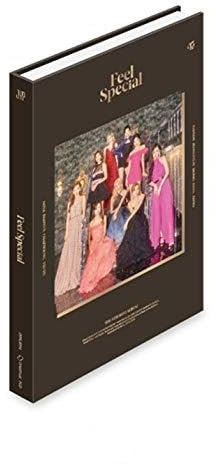 JYP Twice - Feel Special [C ver.] (8th Mini Album) CD+88p Photobook+Lyrics Paper+5Photocards+Gold Photocard+Pre-Order Benefit+Folded Poster+Double Side Extra Photocards Set
