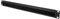 Infitronic INRB111BRUSH – 19 Zoll Stahl U-Rackblende/Kabeldurchführung/Blindblende/Blindplatte mit Bürstenleiste (1 HE)