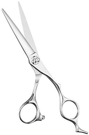 AOLANDUO Prime Friseurschere (15,2 cm) mit super konvexem Rand, AICHI JP440C Haarschneideschere, langlebig, glatte Bewegung und feine Haarschneideschere für Salon (Klassisch)