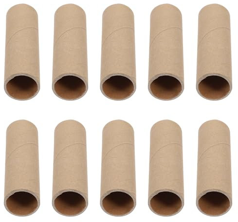 Yardwe Round Cardboard Tube 15pcs Cardboard Tubes Bulk Craft Rolls s Thick Paper Roll s Paper Crafts Kraft Paper s for Kids DIY Art Craft Small