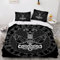 AOYNP Bettwäsche 155x220 Vikings Bettbezug Set 3 teilig Weich Microfaser Bettwäsche-Set Thors Hammer der Wikinger Kinderbettwäsche Bettwaren Mit ReißVerschluss Bettbezug Mit 2 Kissenbezug 80x80cm