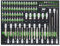 TRUTZHOLM Profi Werkstattwageneinlage Werkstattwagen Einlage 102 tlg. Stecknuss Steckschlüsselsortiment Steckschlüsselsatz Schaum 515x395x40mm