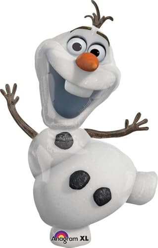 amscan Einskönigin Olaf Folienballon