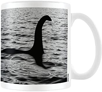 Pyramid International Loch Ness Monster Ceramic Mug, Black/White, One Size