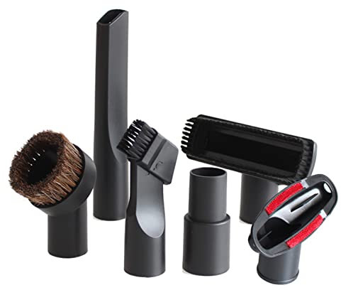 Kit De Limpieza Para El Hogar, Accesorios Para Aspiradora, Boquilla De Cepillo De Repuesto, Kit De Limpieza Al Vacío Para Suelo, Sofá, Coche, 6 Uds.