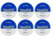 MM Vaseline Lip Therapy Petroleum Jelly Original 20g x 6 Tins | Soothing Lip Care | Moisturising & Protective Balm for Dry Lips | Free Skincare Sample Included