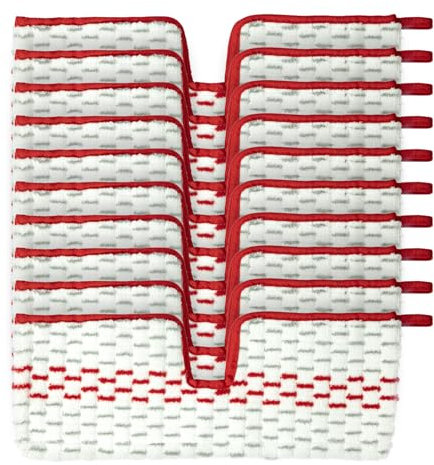 10 Pack Microfiber Spray Mop Pads Compatible with O Cedar ProMist MAX Replace Head