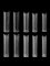 Square Nail Tips Set, 500Pcs XXL Extra Long Square Nail Tips, Professional No C Curve Clear False Nails in 10 Sizes, Half Cover Nails Extension for Manicure Salon DIY Nail Art