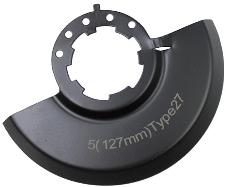 43-54-1220 Angle Grinder Safety Guard Fits for Milwaukee Angle Grinder 2780-20, 2781-20, 6117-30, 6117-31, 6124-30(5 Wheel Blade Guard)