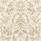 Holden Decor Leaf Damask Beige Wallpaper 13670