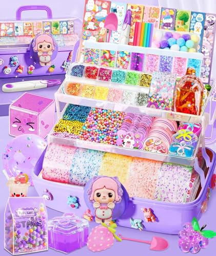 ZiZa Cute Nano Tape Bubble Kit for Kids with Box, Nano Tape Squishy Maker Kit, Nano Bubble Tape Kit, Nano Tape Bubbles