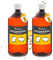 mituso Rizinusöl 2x 1000 ml - 100% reines kaltgepresstes Öl, nativ Ph. Eur., Wimpern Serum, Haaröl, natürliche Haarpflege