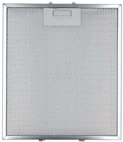 ensipart Metallfettfilter für Dunstabzugshaube kompatibel mit Bauknecht C00861113 488000861113 Metallfilter kompatibel mit Electrolux 4055250429 kompatibel mit Elica GRI0009219A