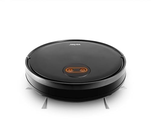 Vortex BOT 30 – Aspirateur Robot Connecté 2-en-1 avec Lavage, 1800 Pa, 3 Modes Intelligents, Filtre HEPA, WiFi TUYA Smart Life, Télécommande Incluse, Autonomie 110 min – Noir