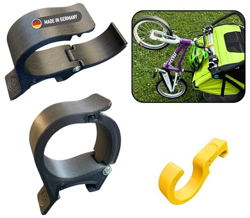 GuNaMa Support de vélo pour enfant Thule Chariot à partir de 2017 Sport Cross Cab Lite 2, poussette, support pour remorque de vélo Thule, porte-vélos, accessoires, porte-vélos, support de vélo