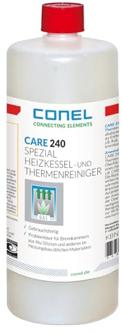 CONEL CARE 240 Heizkesselreiniger Thermenreiniger 1 L Flasche Spezialreiniger