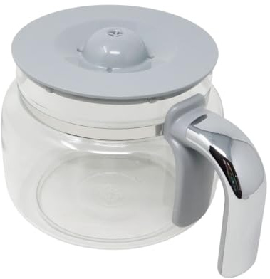Glaskanne kompatibel mit SMEG Retro Style 697650076 DCGC01 Kanne 10 Tasssen DF01 DF02 Serie Kaffeekanne