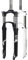 SR SUNTOUR SR-Suntour Sf15, Forcella Ammortizzata Unisex-Adulti, Nero, 29´´, 1 1/8´