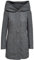 ONLY Damen Kurzmantel Übergangsmantel (M, Dark Grey Melange)