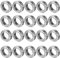 sourcing map 20 Stück MR128ZZ 8mmx12mmx3.5mm Doppelt Geschirmt Miniatur Tief Rillenkugellager Kugellager Rollenlager Skateboard Bearings Skateboard Kugellager Mini Kugellager Bearings