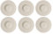 Villeroy & Boch Pastateller Set aus der Manufacture Rock Kollektion, aus Premium Porcelain, Farbe: Blanc, 6er Set, spülmaschinengeeignet, Durchmesser: 27 cm, 10-4240-2790, Weiß