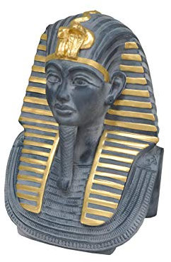 Antikes Wohndesign Ägyptische Figur Tutanchamun Pharao Statue Dekofigur Büste