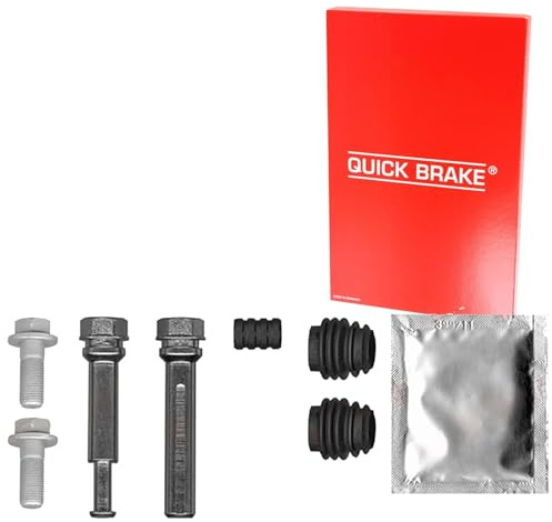 QUICK BRAKE 113-0022X Führungshülsensatz Bremssattel Kompatibel mit KIA SORENTO III, HYUNDAI H-1 Travel TQ, VOLVO XC70 II Kombi 136, TOYOTA LAND CRUISER 150 KDJ15, GRJ15