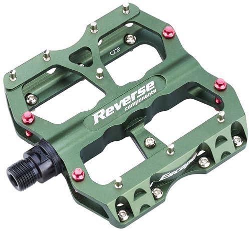 Reverse Pedal Escape Flat Fahrrad Pedal Oliv grün