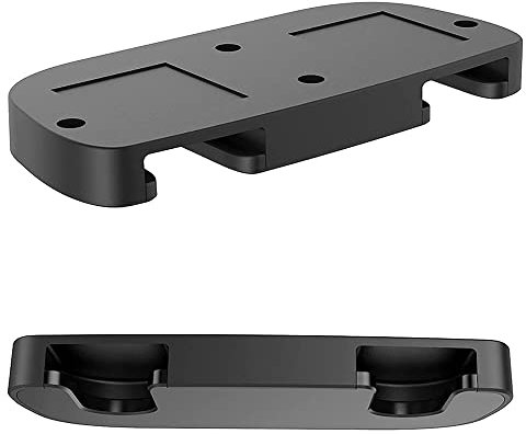 Jooles Hängendes Aufbewahrungsregal Acryl Controller unter dem Tisch Game Controller Halter Griff Halterung für PS5 für PS4, Schwarz