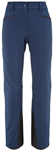 MILLET - Magma Pant W - Pantalon de Ski Femme - Coupe-Vent et Déperlant - Randonnée, Raquette à Neige, Ski Touring - Bleu - 38 FR