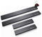 Satin noir Baguettes de seuil en acier inoxydable pour Peugeot 407 2004-2011 5 -porte. Confort de conduite accru grâce aux plaques de seuil résistantes aux acides - Protection contre les rayures