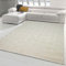 Teppich-Traum Schlichter Designerteppich dezent Gemustert modernes orientalisches Design Creme Größe 140 x 200 cm