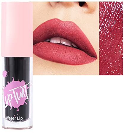 Lip Stain, Waterproof Lip Tint High Pigmented Lip Stain Long Lasting, Quick Dry Non-Stick Cup Lip Hydrated Lip Tint Stain, 2-In-1 Smooth Easy To Apply Water Tint For Lip & Cheek