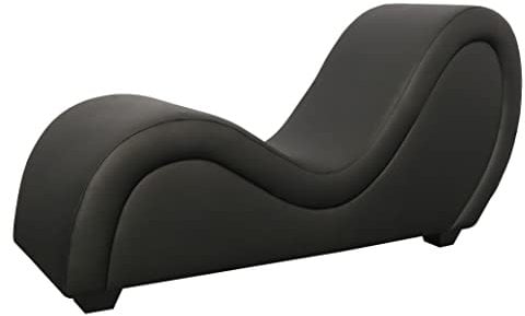 ANDOV Sex Chair Chaise Lounge Tantra Liege Tantra Sessel Tantra Sessel Bench Relaxliege Wohnzimmer - SCHWARZ
