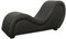 ANDOV Sex Chair Chaise Lounge Tantra Liege Tantra Sessel Tantra Sessel Bench Relaxliege Wohnzimmer - SCHWARZ