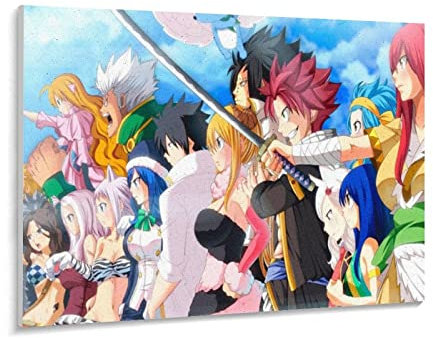 Puzzle 1000 Stück Fairy Tail Anime Poster Für Papier Kinder Spielzeug Dekompression Spiel(50x70cm-z22p