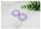 OWLKAY Lens Storage Cases， Contact Lens Cases,Mini Box Container, Contact Lens Case Simple Women Colored Contact Lenses Box Eyes Contact Lens Container (Color : Pink) (Color : Purple)