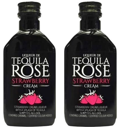 Tequila Rose Strawberry Liqueur Miniature - 5cl x 2 Pack