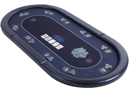 Riverboat Elite The No Fold Folding Poker Table Top in RGP Speed Cloth (201 x 100cm)