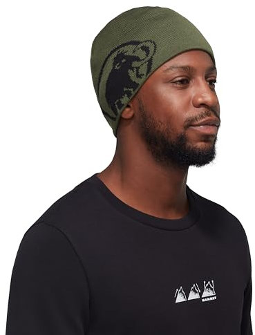 Mammut Tweak Beanie in dunklem Sumpfschwarz, Einheitsgröße
