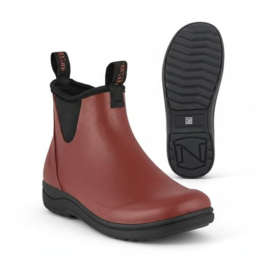 Green Comfort Stivali Gomma Donna Basso | Stivali Pioggia Donna di vari Colori
