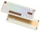 Womier SK65 Tastiera meccanica wireless da gioco con manopola, tastiera 60% in alluminio cremoso per PC, Bluetooth 5.0/2.4GHz/USB-C cablata, interruttore lineaner personalizzato hot swap