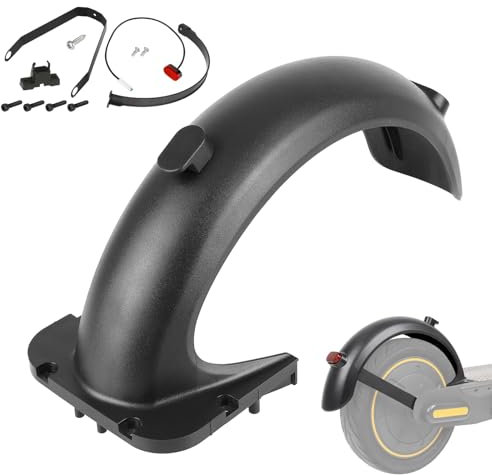 Hinteres Kotflügel-Set für E Scooter, Schutzblech Halterung Set Kompatibel für Segway Ninebot Max G30 /G30 LP Elektroroller
