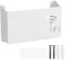 Modonghua Router Storage Box, WiFi Router Storage Box, Robust WiFi Router Shelf, Wall Mounted, WiFi Router Holder, Cable Organiser, Floating Shelves for Home Office (Size: 24.5 x 6 x 14 cm)