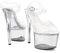 EZILITA Tn-091 Damen Plateau Sandalen white36