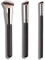 BPTRKOM Lot de 3 pinceaux de maquillage professionnels pour le contourage – Pinceau correcteur avec fibres synthétiques douces pour le visage, pour fonds de teint crémeux, en poudre ou liquides