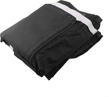 Zilimontt 1 zanzariera nera per Fiat e Ducato camper, rete con cerniera, 180 x 133 cm, schermo pieghevole per porta