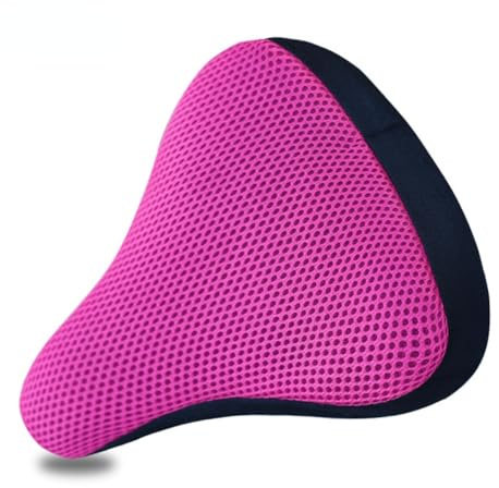 Coussin de Siège de Vélo, Housse de Siège de Vélo Rembourrée en Gel Respirant pour Hommes et Femmes