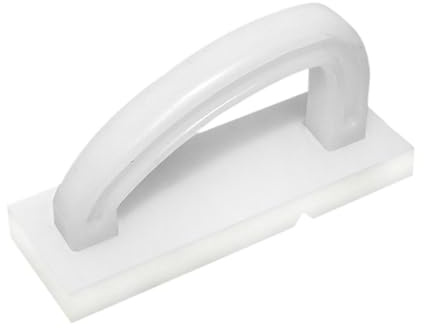 MagiDeal Raboteuse de Planche à découper avec poignée, en Acier Inoxydable, Outil de Nettoyage de Cuisine pour Cuisine, Restaurant, Blanc